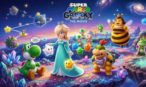 Diverse cast of characters from the Super Mario Galaxy Movie, highlighting new additions and deep-cut cameos.