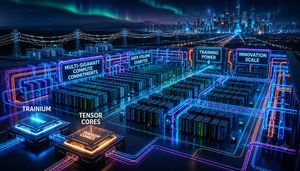 Multi-gigawatt compute infrastructure for frontier AI development.